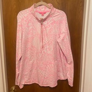 Lilly Pulitzer pink popover XXL (like new)